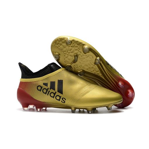 Adidas X 17+ PureSpeed FG - Goud Rood_1.jpg